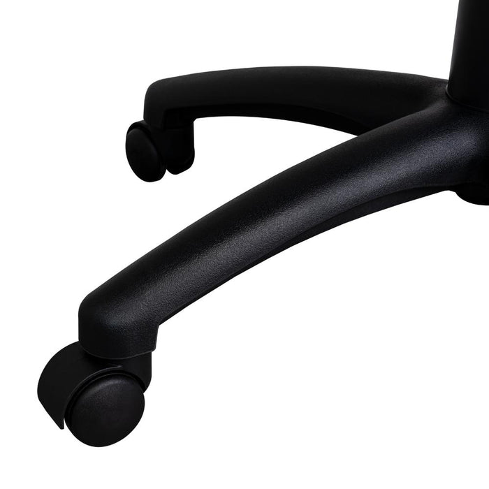 Silla Gamer Rismel, Negro y Gris, con altura ajustable