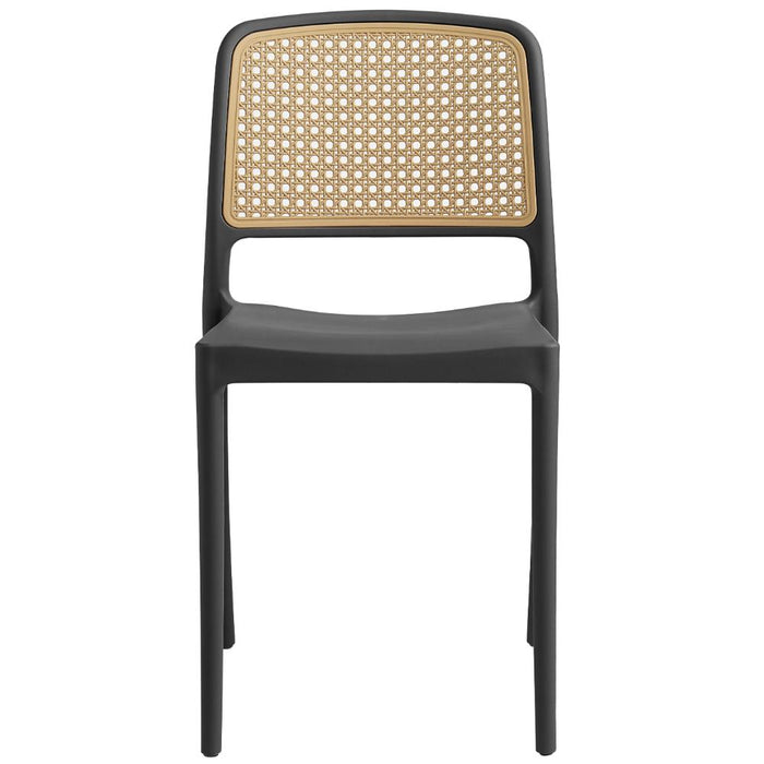 Silla Texas, Color Negro y Beige, con Espaldar Transpirable