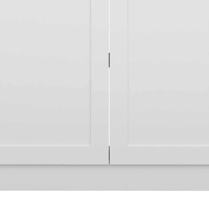 Cocina Integral Toronto, Blanco, Incluye Mesón Izquierdo ZF