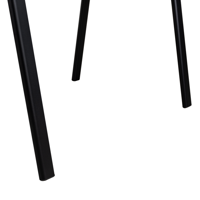 Silla Interlocutora, Negro, Con espaldar y diseño sencillo sin brazo