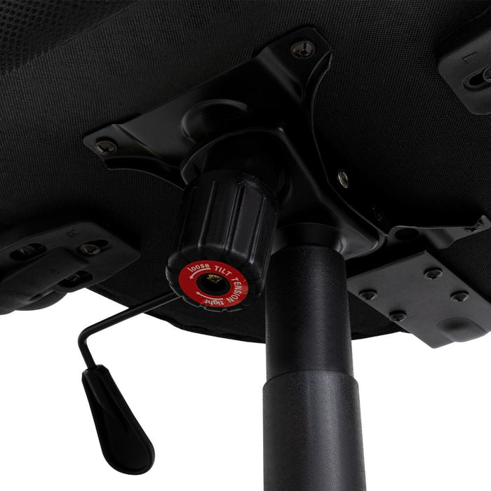 Silla de Escritorio Star, Wengue, con Cómodo Espaldar y Rodachinas Para Su Fácil Desplazamiento