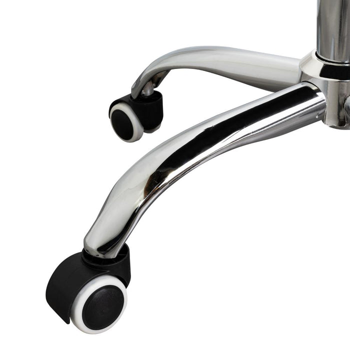 Silla Oficina X-59B, Wengue, con Cómodo Espaldar y Rodachines