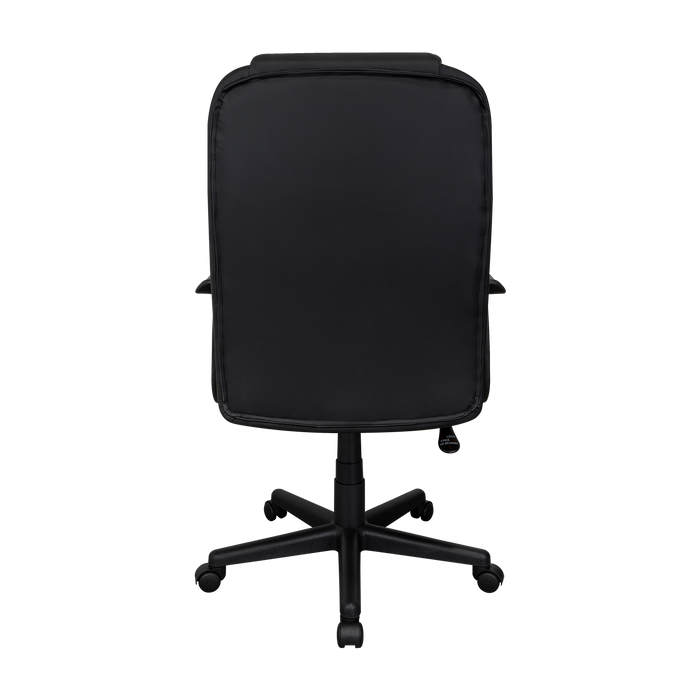 Silla Oficina X-69B, Wengue, con Cómodo Espaldar y Rodachines