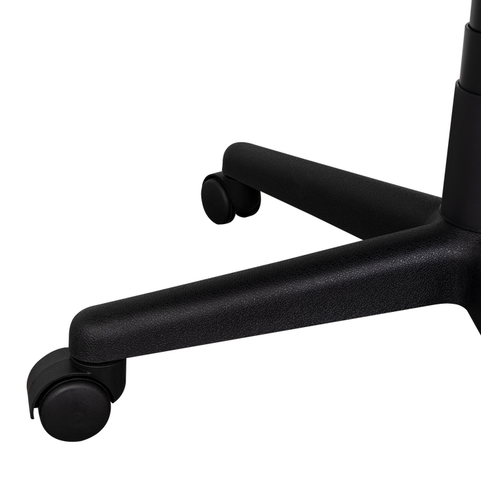 Silla Oficina X-69B, Wengue, con Cómodo Espaldar y Rodachines