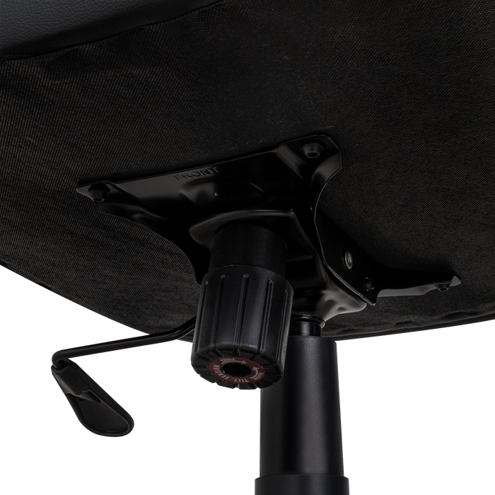 Silla Oficina X-69B, Wengue, con Cómodo Espaldar y Rodachines