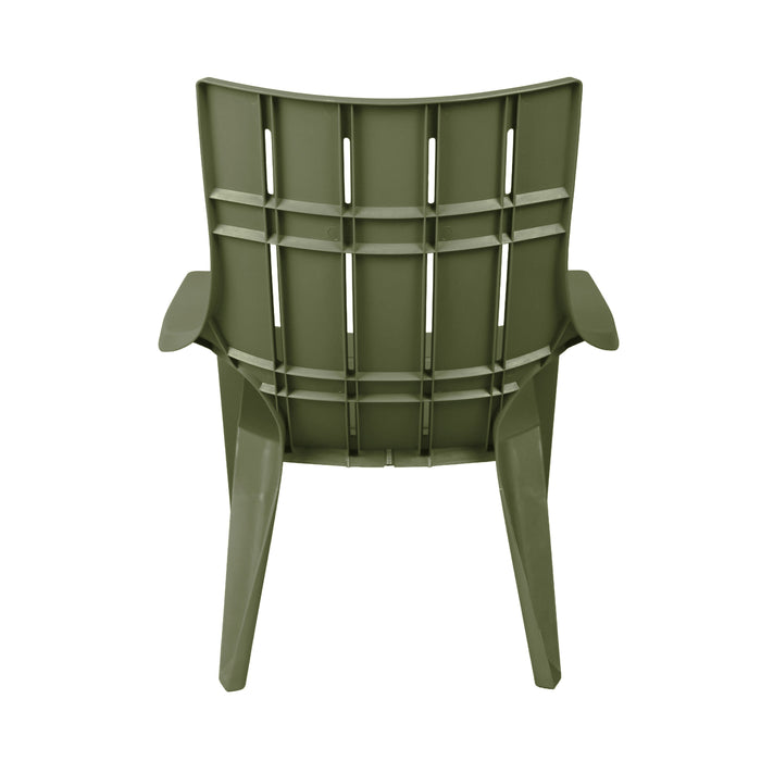 Silla Playera con Brazos Ocean, Verde, con Espaldar y Reposa Brazos