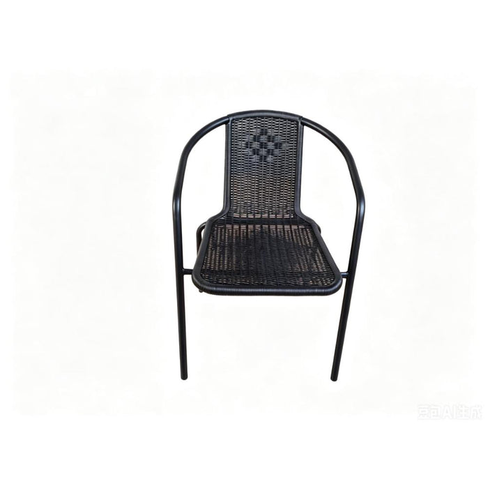 Juego de Terraza Rattan Balí, Color Negro