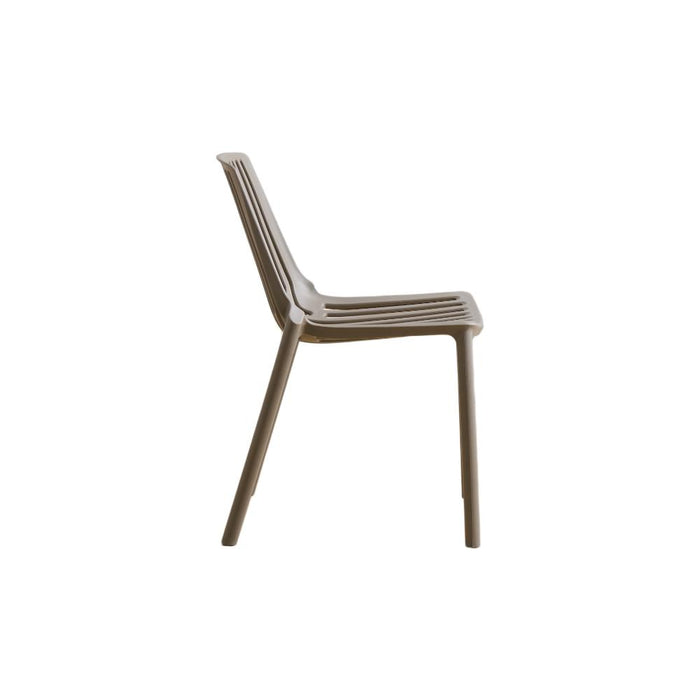 Silla Tanger, Taupe, con Espaldar y Diseño Moderno