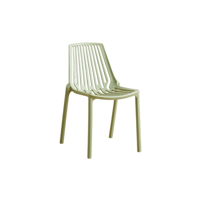 Silla Tanger, Verde Olivo, con Espaldar y Diseño Moderno