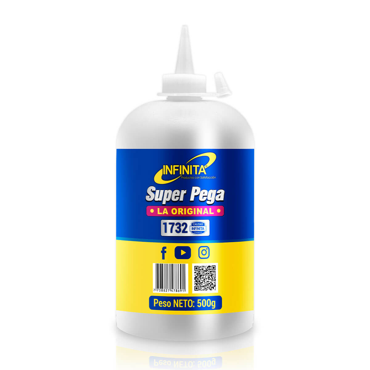 Super Pega de 500 gramos marca Infinita