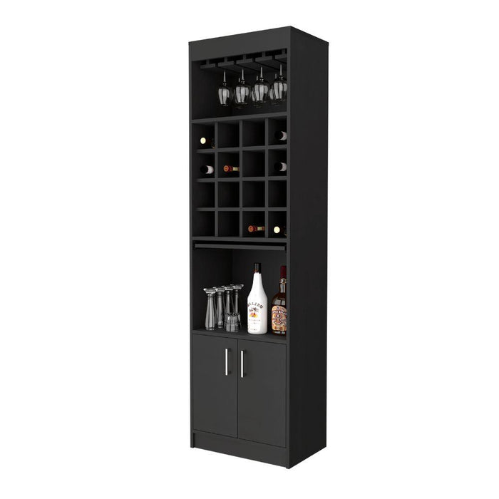 Bar Ascher, Wengue, con Gran Capacidad de Almacenamiento    ZF