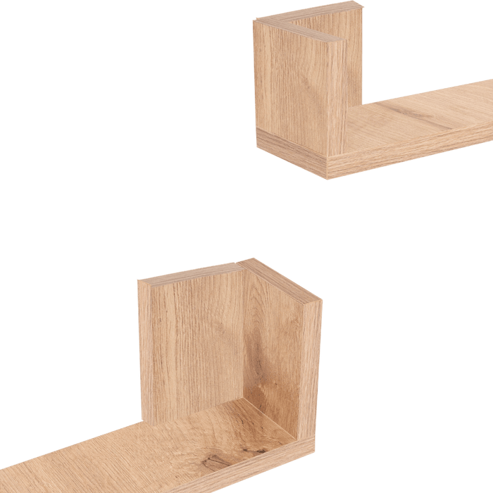 Set de Repisas en U Eva, Beige, X6 Unidades