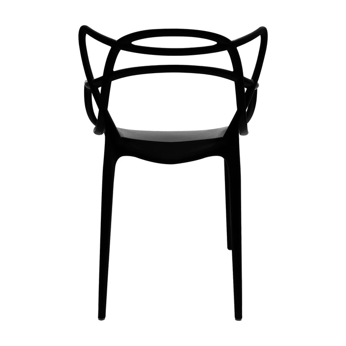 Silla exterior sidney con brazos grafito  marca Boxbit