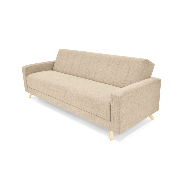 Sofa Cama Dominic Reclinable 206x90x80 Beige