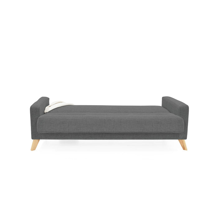 Sofá Cama Sion Reclinable 206x90x82 Cm Gris