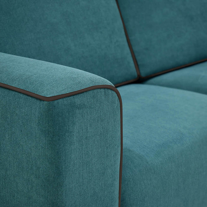 Sofá Lotus 2 Puestos Tela 190x85x83 Cm