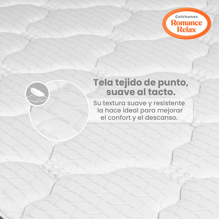 Colchón Rr Unic Suave 140X190X36, Doble