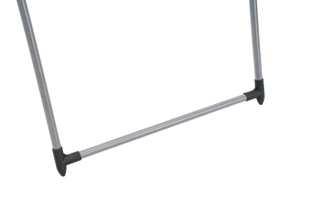 Tendedero de Piso Niell, Gris y Negro, Plegable y Extendible