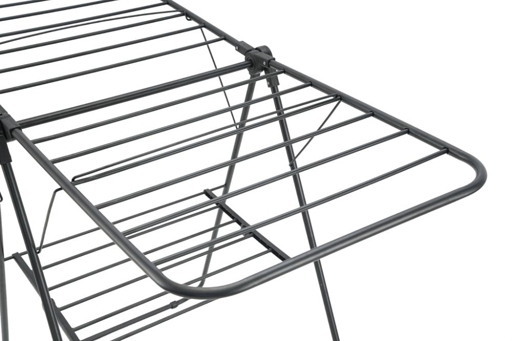 Tendedero de Piso Pitendo, Negro, Plegable y Extendible