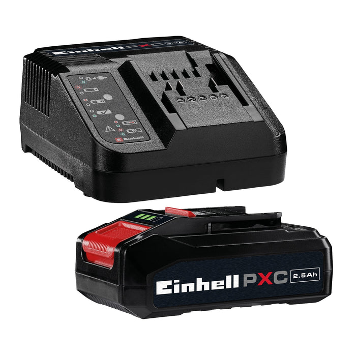 Taladro Inalámbrico percutor  ½“ + cargador y bateria de 2.5 Ah marca Einhell