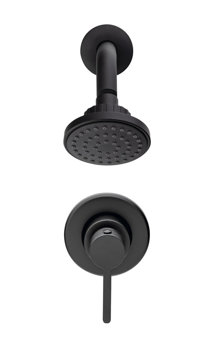 Ducha monocontrol vigo mateblack marca corona