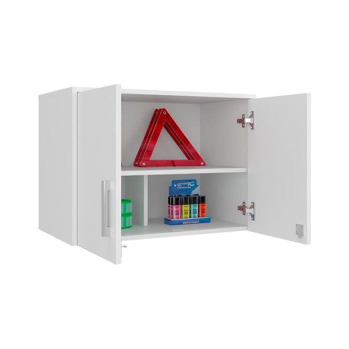 Gabinete Superior Multiusos, Kronos Blanco, Con dos puerta batientes ZF