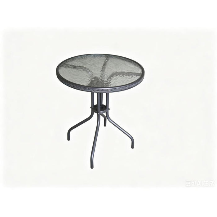Juego de Terraza Rattan Bari, Color Negro