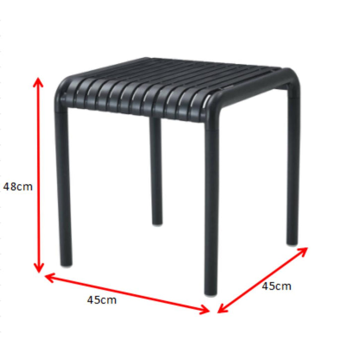 Mesa Launge Parma, Verde, Pequeña con diseño minimalista