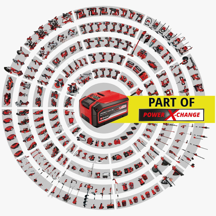 Cortasetos Inalámbrico 45 Cm + Cargador y Batería de 4,0 AH marca Einhell