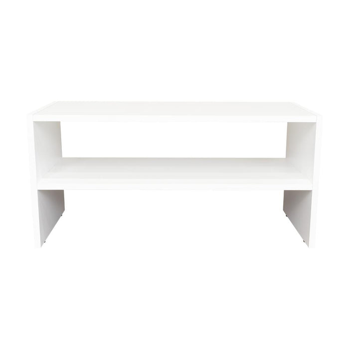 Zapatero Apilable Silap, Kronos Blanco, con capacidad para 6 pares de zapatos ZF