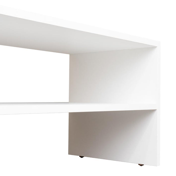 Zapatero Apilable Silap, Kronos Blanco, con capacidad para 6 pares de zapatos ZF