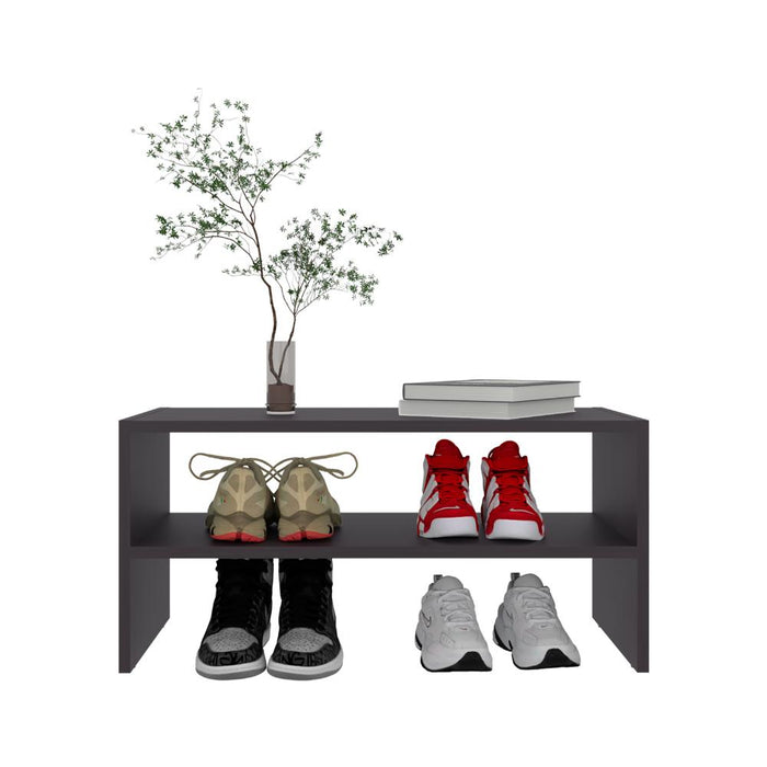 Zapatero Apilable Silap, Kronos Wengue, con capacidad para 6 pares de zapatos ZF