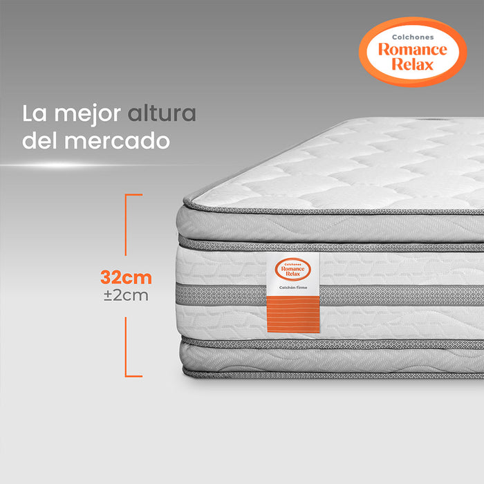 Colchón Rr Dinamic Pedic 200X200X32, King