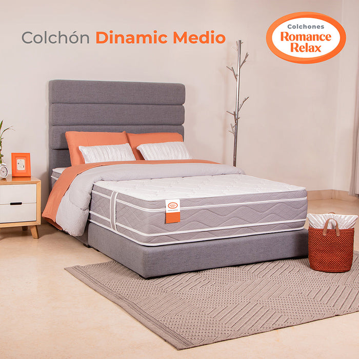 Colchón Rr Dinamic Medio 120X190X32, Semidoble