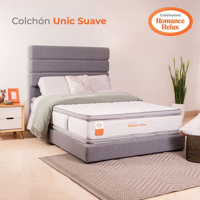 Colchón Rr Unic Suave 140X190X36, Doble