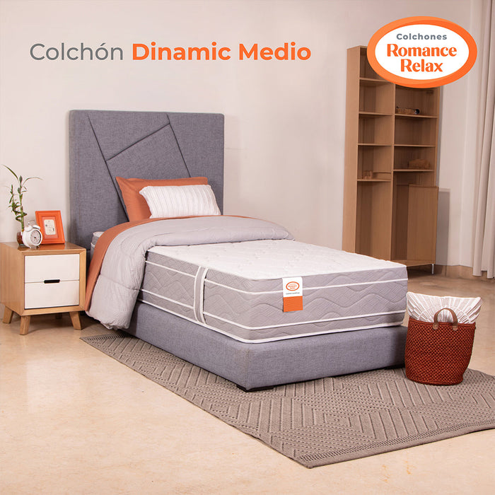 Colchón Rr Dinamic Medio 100X190X32, Sencillo