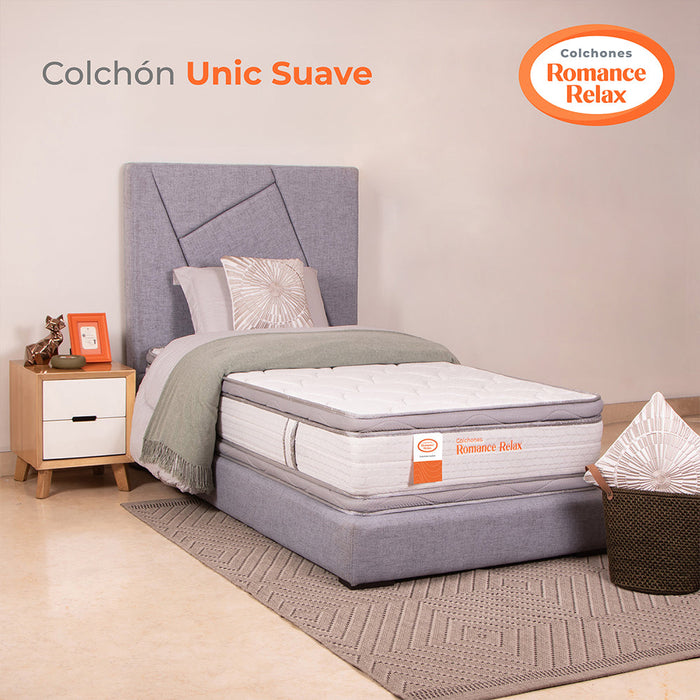 Colchón Rr Unic Suave 100X190X36, Sencillo