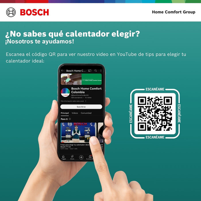 Calentador de agua 5 litros tiro natural de paso a gas propano Vital 1500