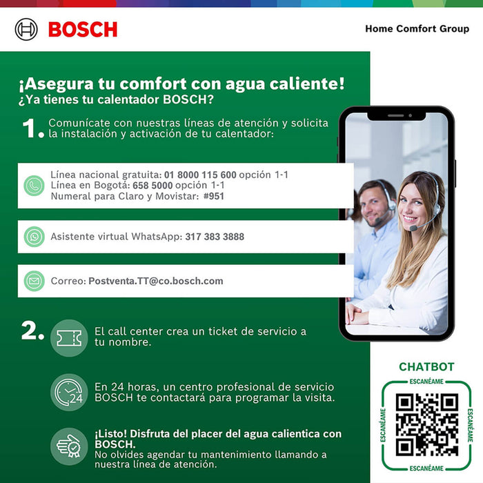 Calentador de agua eléctrico de paso 7,7 kW a 220 V Tronic 3000 S