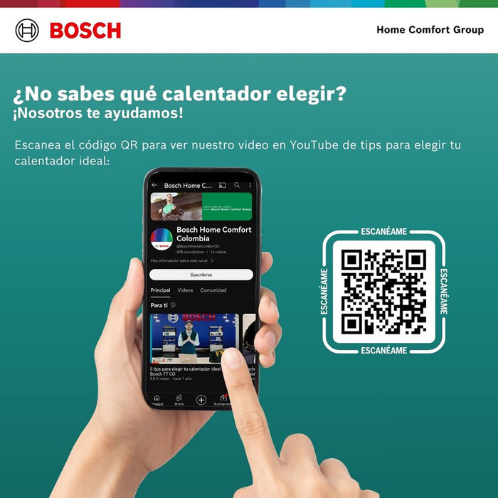 Calentador de agua 10 litros tiro natural de paso a gas propano Therm 2200 O