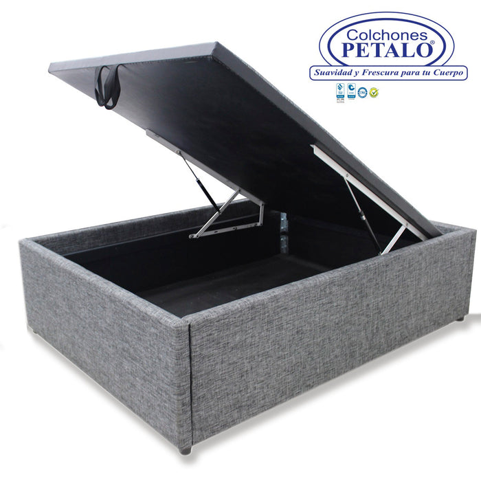 Cama baúl pétalo 120x190 cm