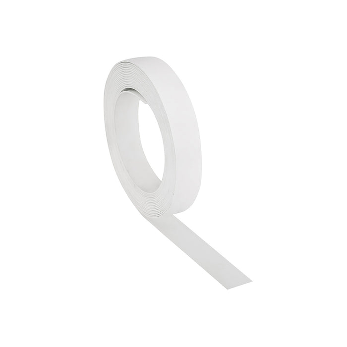 Canto semirigido alto brillo color blanco