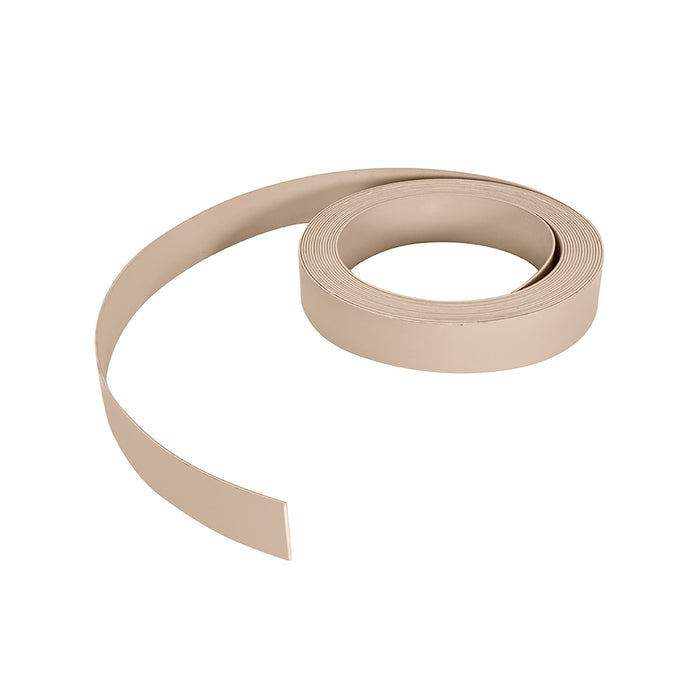 Canto semirigido alto brillo color latte