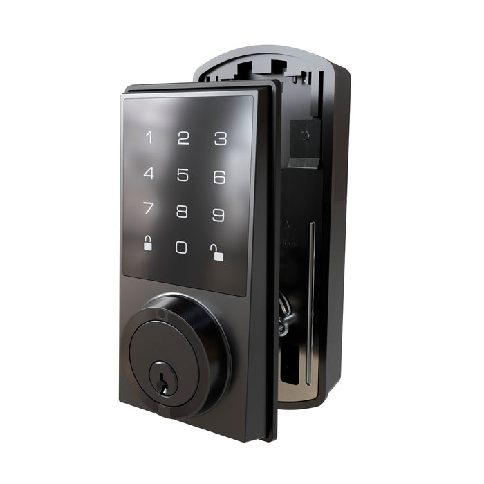 Cerrojo de seguridad digital inteligente para entrada principal con 3 tipos de apertura