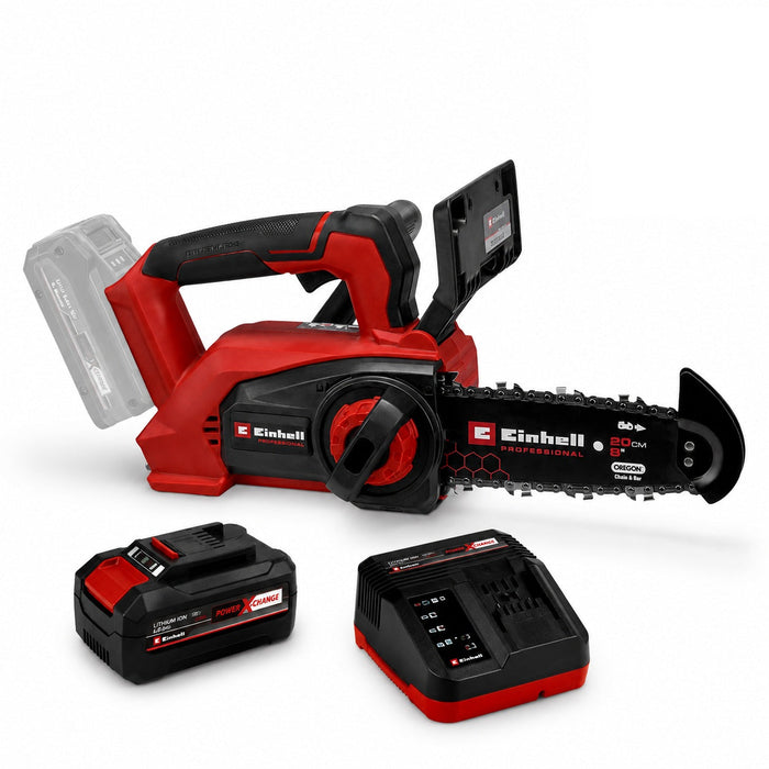 Motosierra de poda inalámbrica FORTEXXA 18/20 + kit 4 Ah marca Einhell