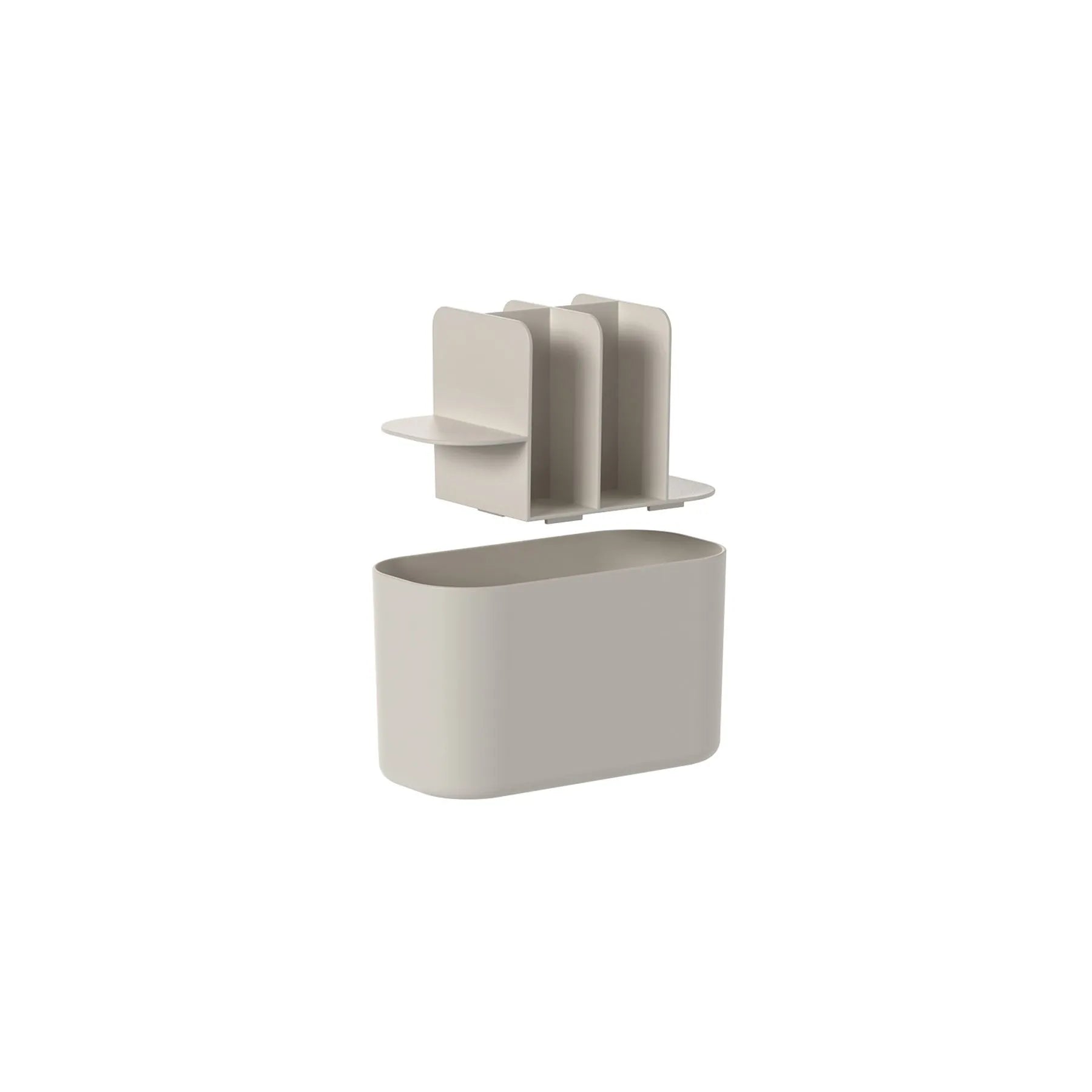 Organizador con separadores bold beige