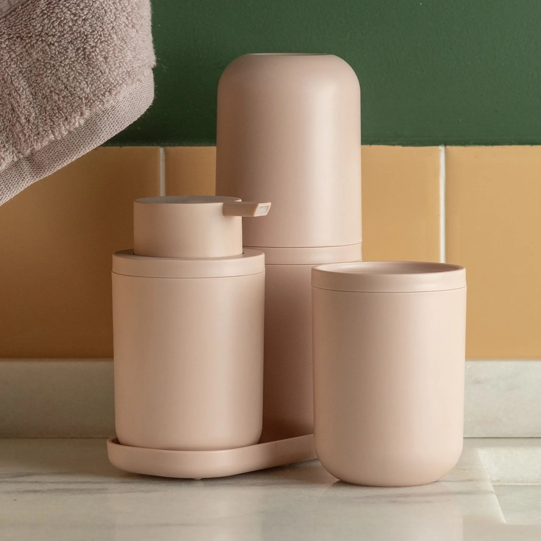 Soporte cepillo bold color rosa