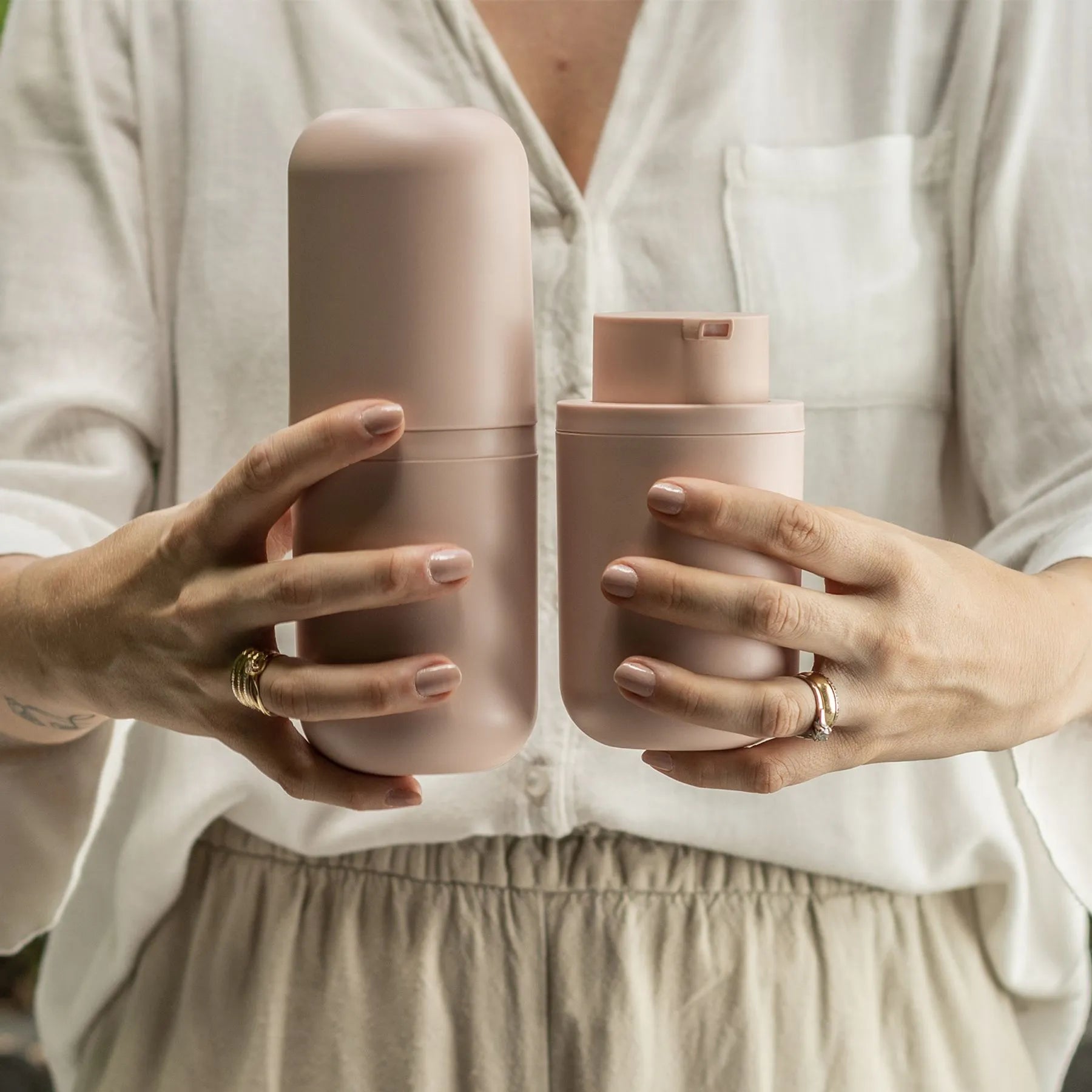 Soporte cepillo bold color rosa