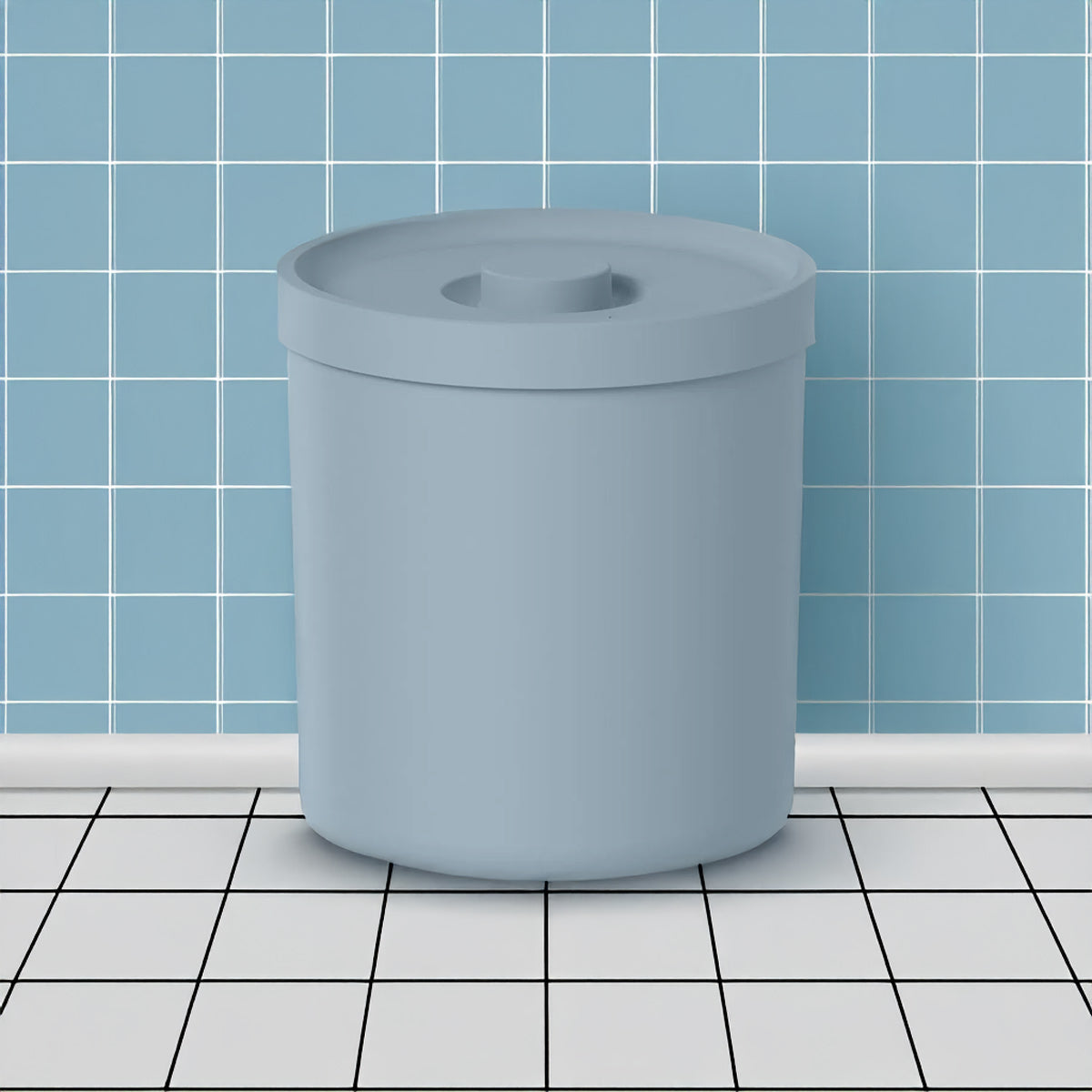 Cesta de basura bold 6 litros color azul