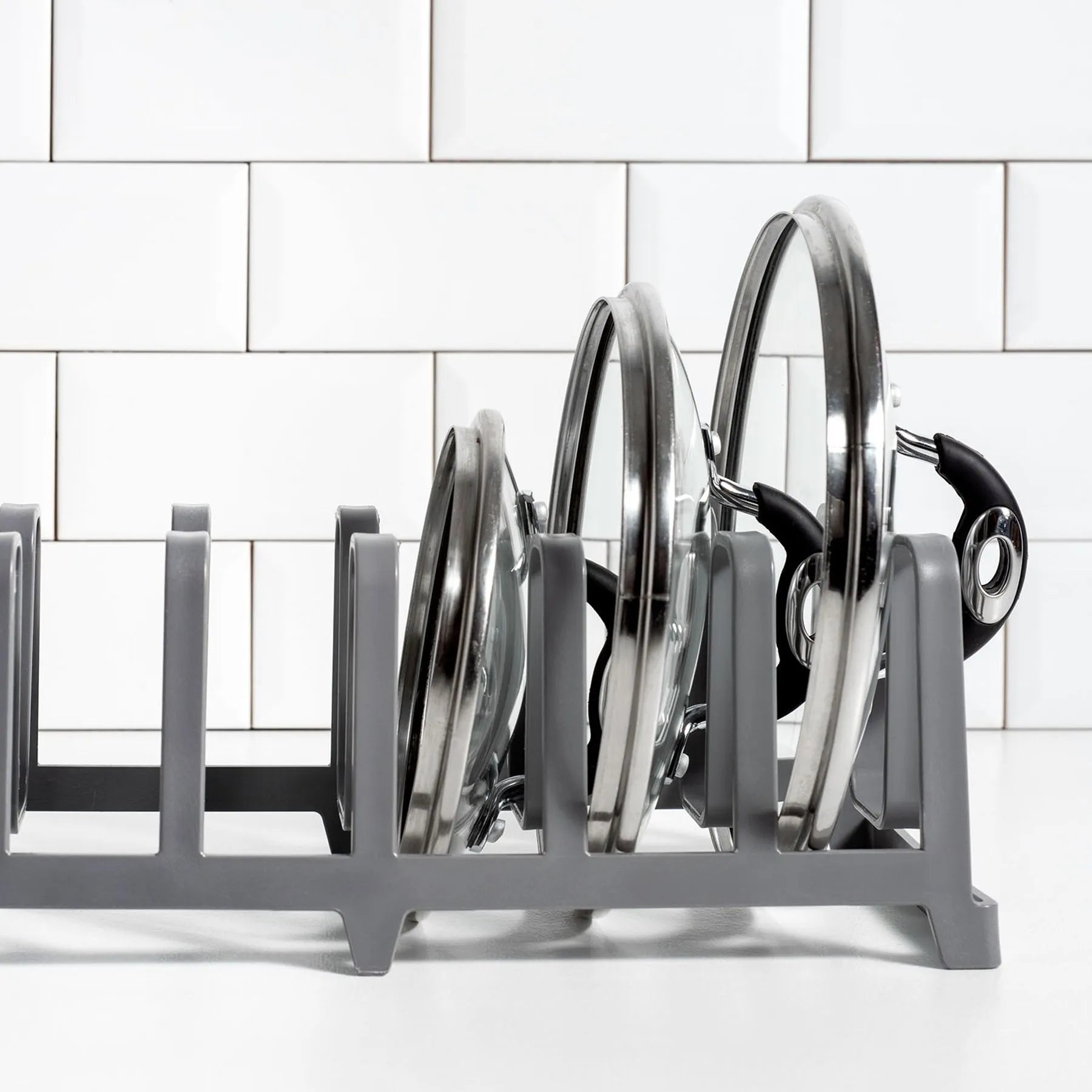 Organizador multiusos level color plomo